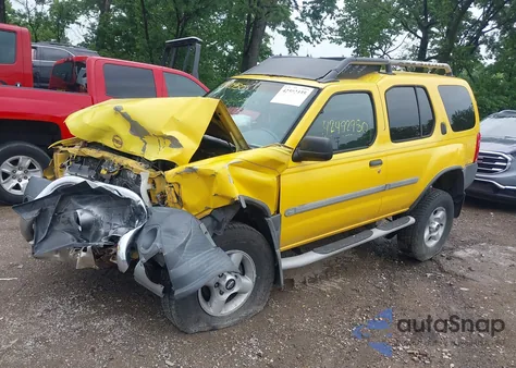 2002 Nissan Xterra Xe from USA, damaged, VIN 5N1ED28T62C524268